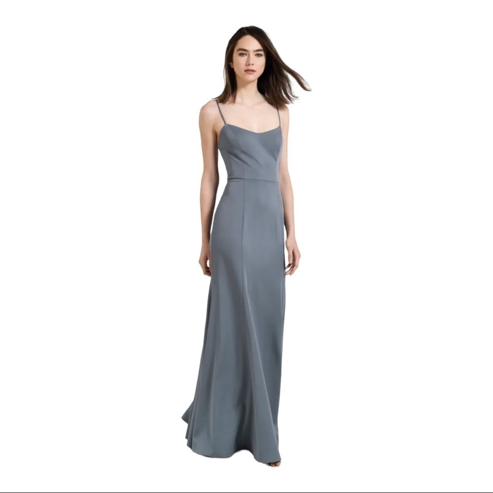 Jenny Yoo Aniston Maxi Evening Formal Gown Dress Size 12 NWT